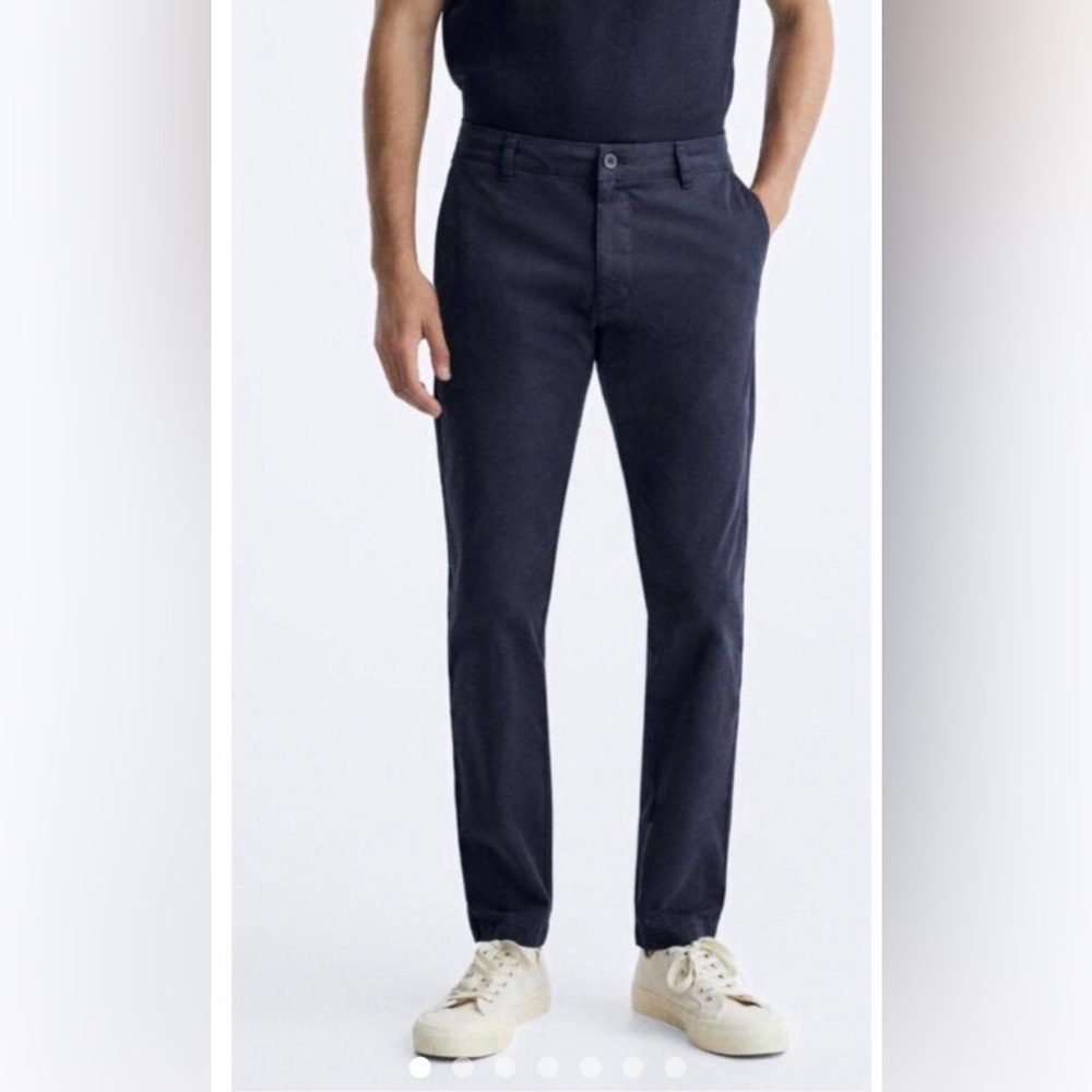 ZARA Men’s flat front pants